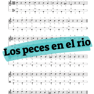 Gypsy Accordion Method chords notations sheet music tutorial how to play This is a latin traditional composition called 'Los peces en el rio' , the translation is: 