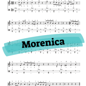 Morenica super easy notation sheet assi rose methods - kleyzmer gypsy european east balkan russian gypsy music how to play learn chords bass lines on accordion