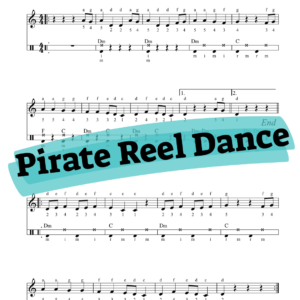 Pirate reel music super easy notation sheet assi rose methods - kleyzmer gypsy european east balkan russian gypsy music how to play learn chords bass lines on accordion