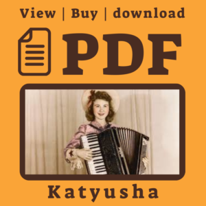 Katyusha (Russian folk) Super easy friendly sheet music for Accordion